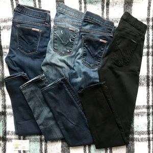Collection of 3 Hudson Nico premium denim 👖👖👖👖
